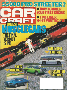 CAR CRAFT 1987 NOV - 428CJ, GTO, MUSCLECARS, SUPERBIRD